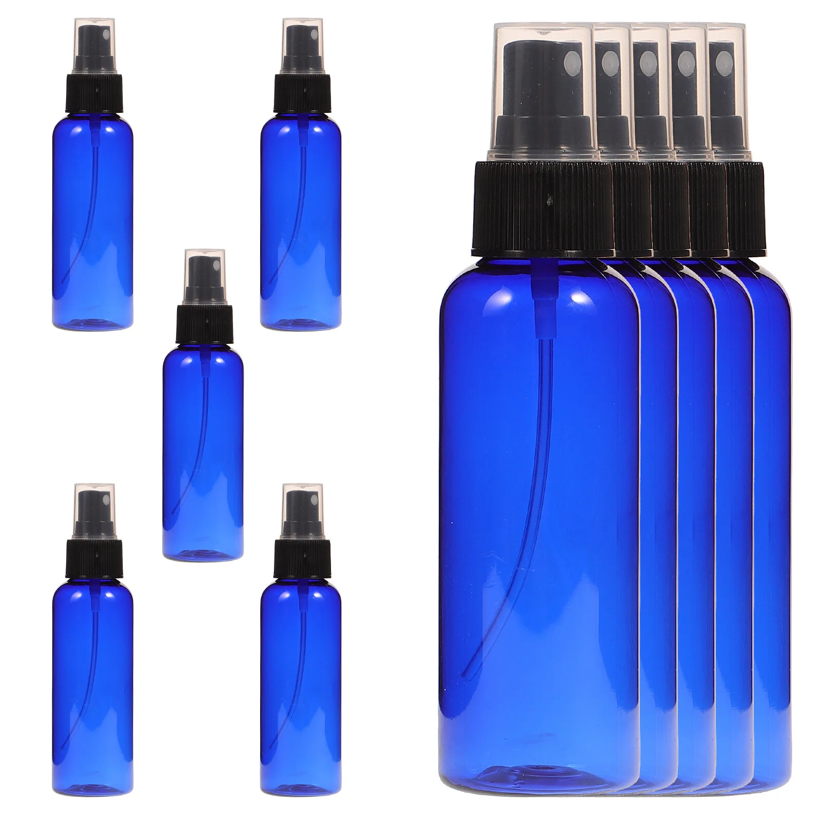 

10 Pcs Lotion 100ML Spray Bottle Mist Atomizer Perfume Clear Plastic Bottles Travel Containers Sprayer