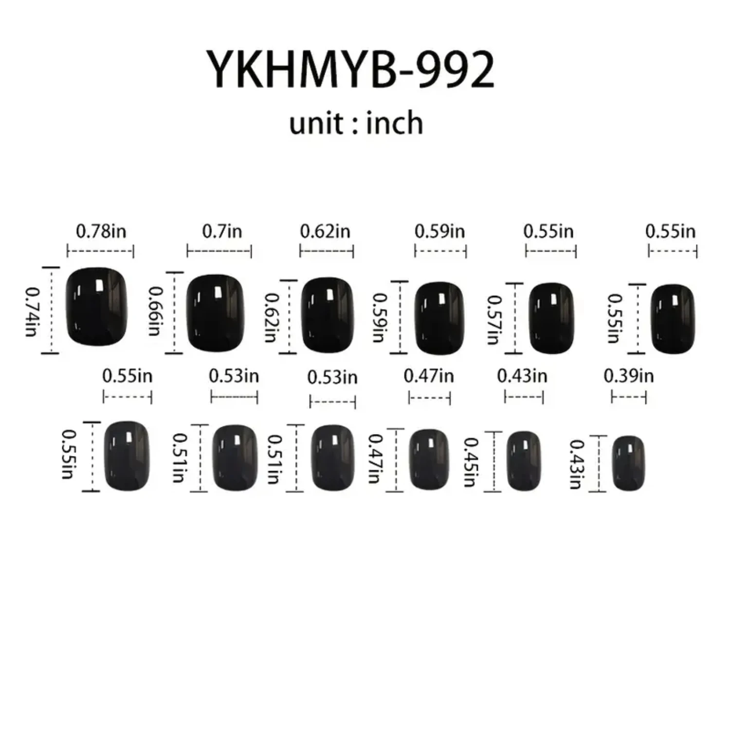 Потрясающий маникюрный набор сделай сам — красивые накладные ногти с 24