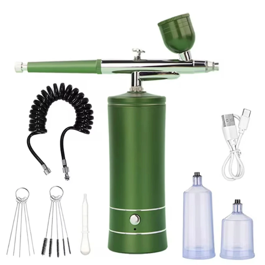 Аэрограф для ногтей с компрессором портативный компрессор маникюра рисования