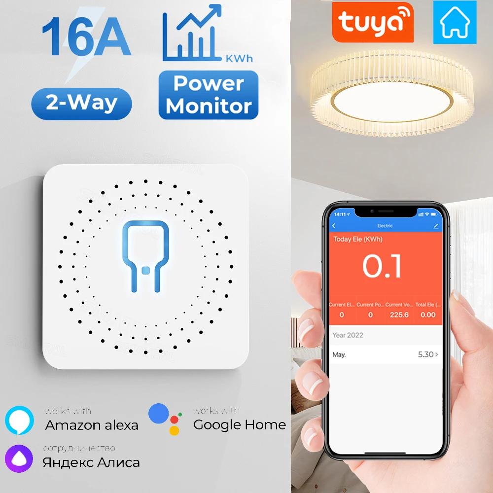 

Умный выключатель SZKOSTON Wi-Fi 16А