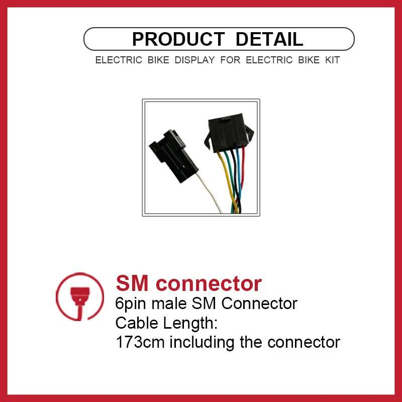 Дисплей awsurge V889 для электровелосипеда 24В/36В