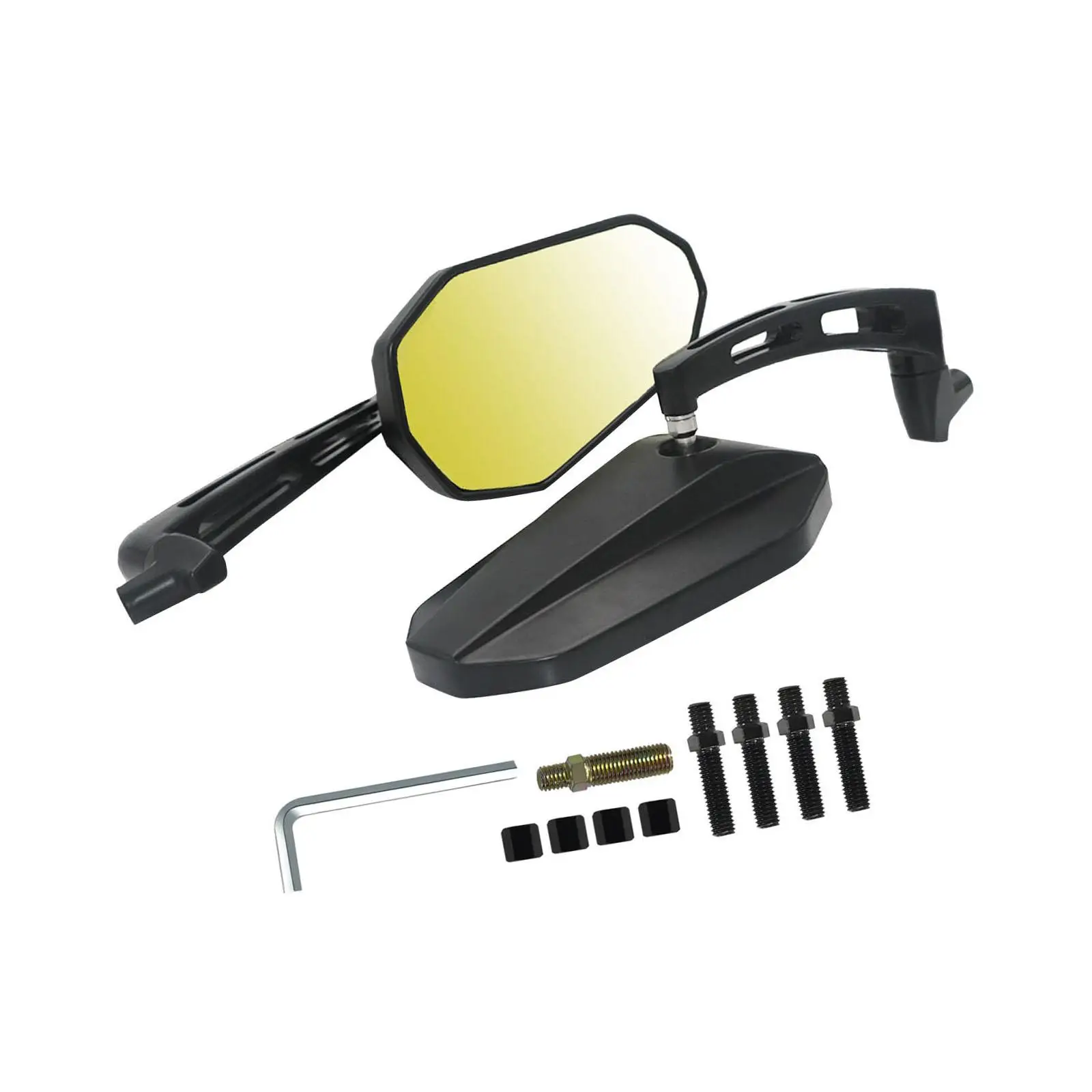 Зеркало заднего вида для мотоцикла 2 предмета практического использования