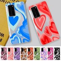 fhnblj love heart phone case for samsung s20 ultra s30 for redmi 8 for xiaomi note10 for huawei y6 y5 cover
