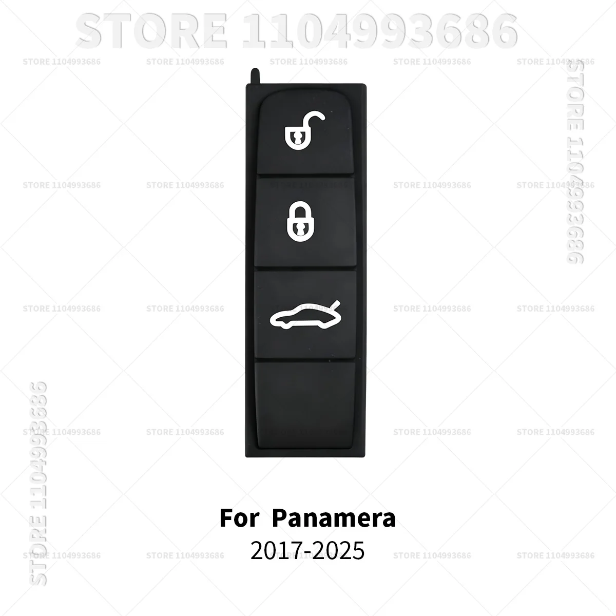 

Для Porsche 2017-2025 Panamera 2018-2025 Cayenne 911 Taycan Key Резиновая кнопка Pad Пульт дистанционного управления Брелок для ключей 【Не чехол для ключей】
