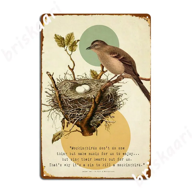 

Металлический плакат для уничтожения пересмешенной птицы, персонализированные тарелки, паб, гараж, кинотеатр, кухня, жестяной плакат