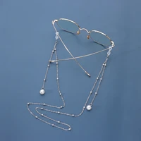 jewelry pearl tassel long glasses chain metal bead chain mask mask fixed accessories mask and eyewear chain