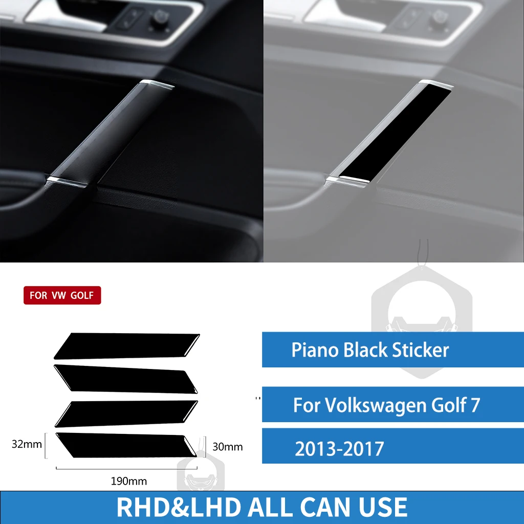 

Наклейка на дверь для Volkswagen Golf 7 GTI Mk7 2013 2014 2015 2016 2017