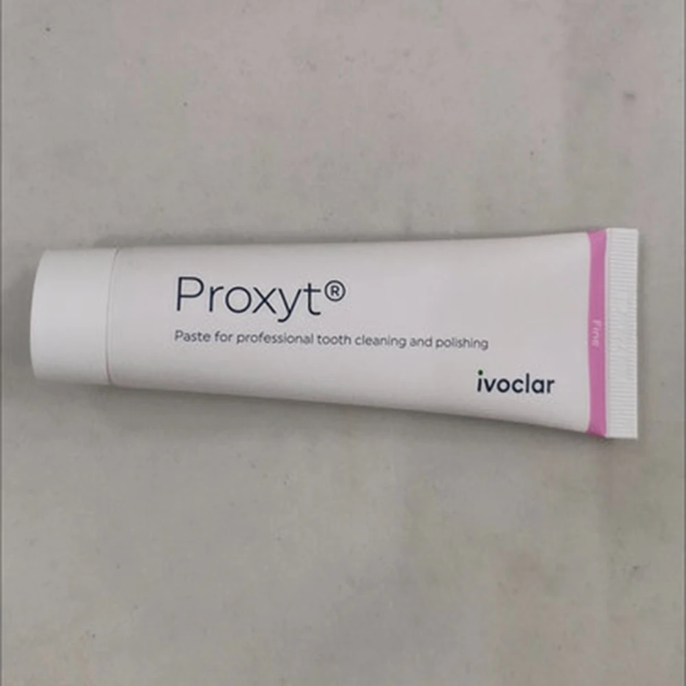 Фото Профессиональная полировочная паста для зубов IVOCLAR Proxyt 80G для ухода за полостью рта, очистки зубов, удаления пятен и налета, 4 степени абразивности №3