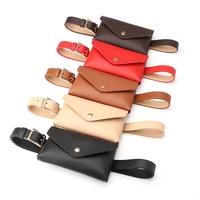 pu leather waist bag large capacity belt bag women crossbody waist bags with belt mobile phone bag small purse clutch