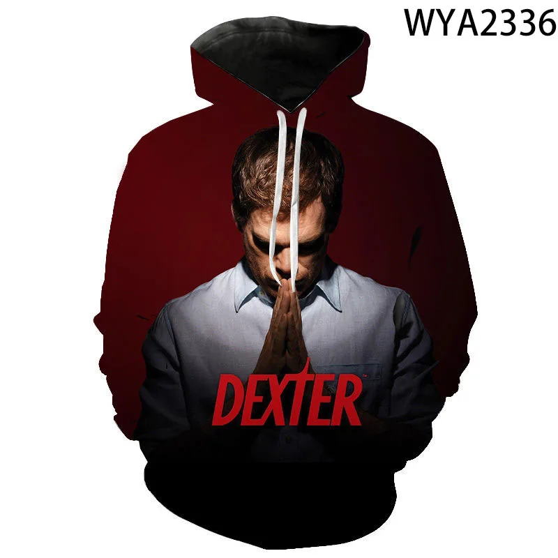 

New Cool Monster Dexter Hoodies 3D Printed Men Women Children Fashion Sweatshirts Hooded Boy Girl Kids Pullover Streetwear Tops