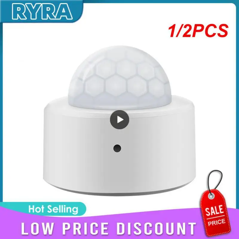 

1/2 шт., инфракрасный датчик движения тела Tuya Zigbee 3,0