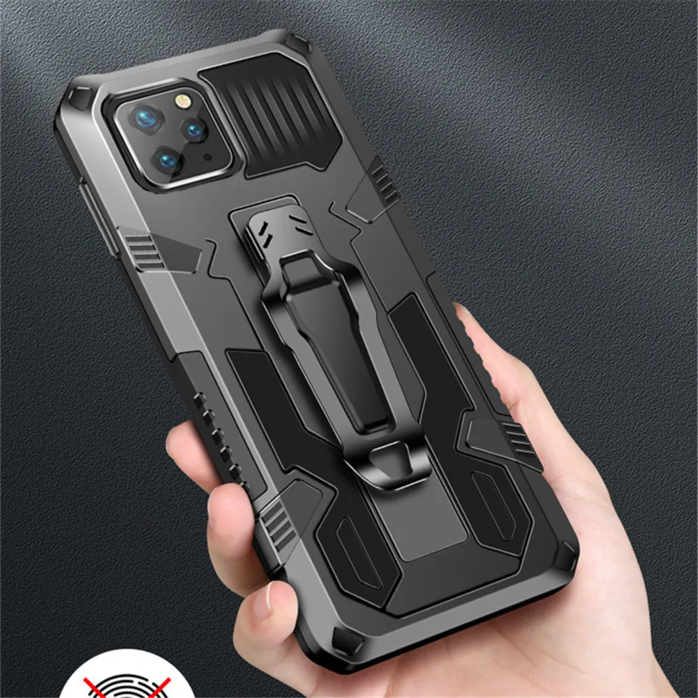 

For iPhone14 Pro Max Case For iPhone14 Pro Max Cover Armor Stand Holder Belt Clip Cover For iPhone 14 13 12 11 Pro Max Funda
