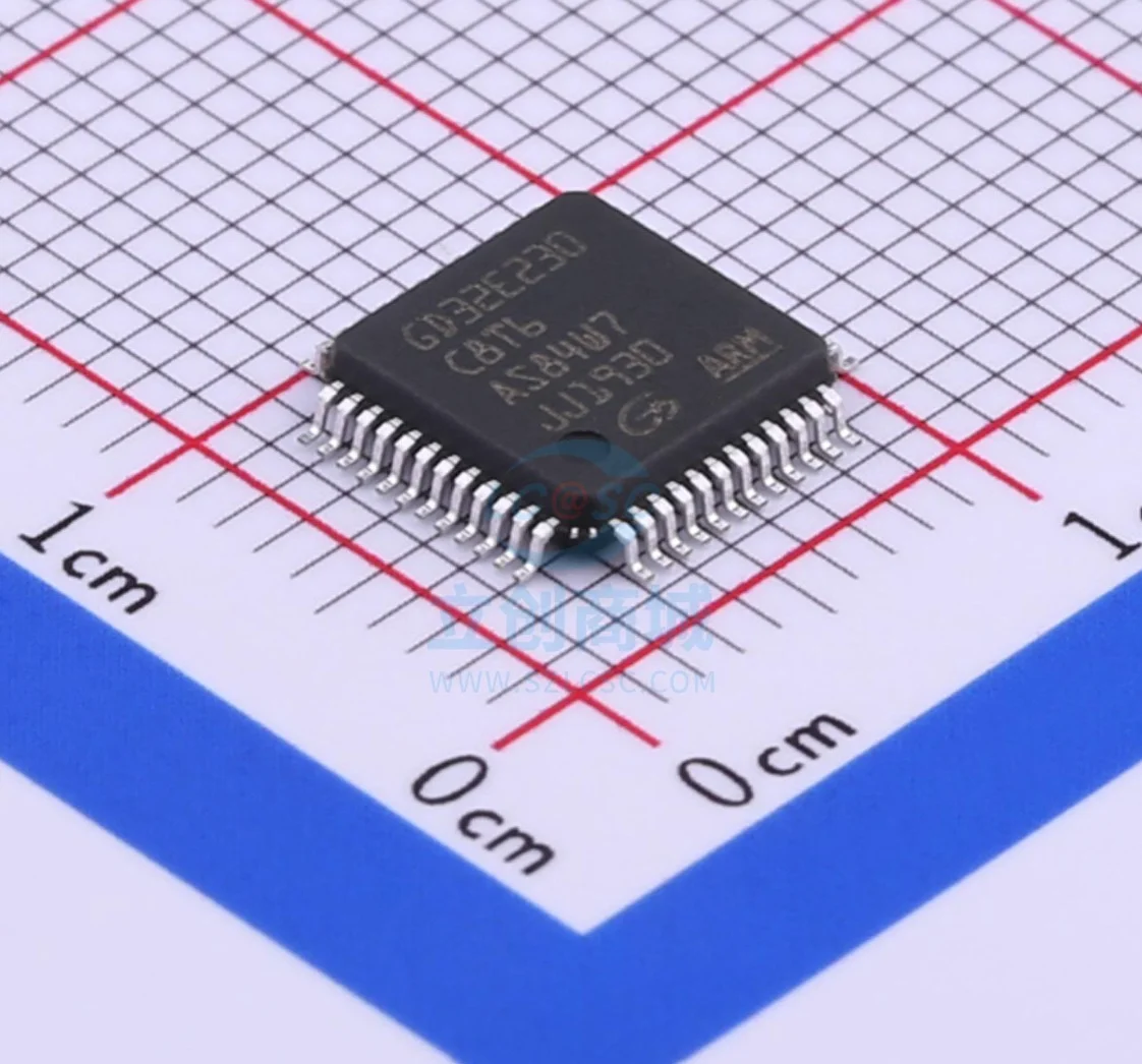 

GD32E230C8T6 package LQFP-48 new original genuine microcontroller IC chip GD32E230C8T6