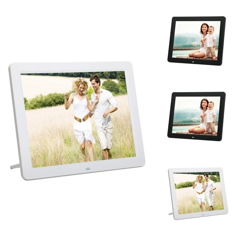 

12-Inch Digital Picture Frame HD Screen LED Multi-Media Music Video Player Control Electronic Album