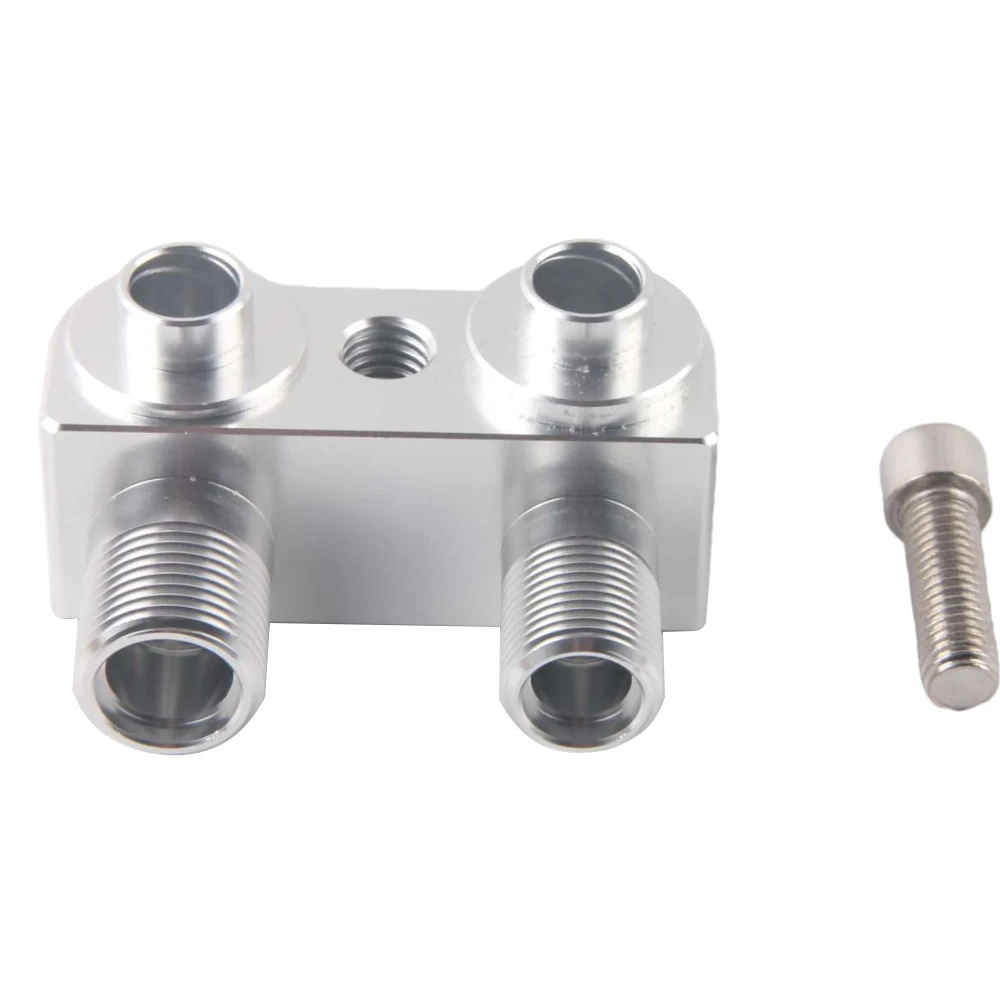 Переходник с ЧПУ обработанный для нового компрессора переменного тока LSX LS1