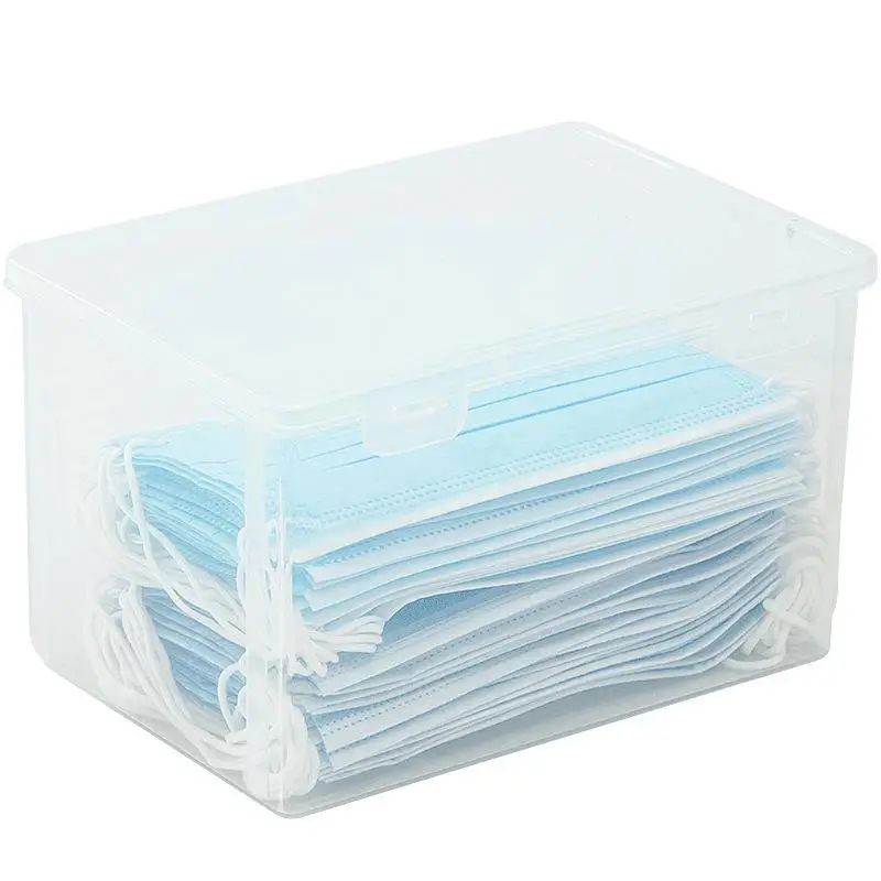 

Portable Mask Storage Box Household Dust-Proof Sealed Large-Capacity Box Waterproof Dustproof Sundries Storage Box Holder