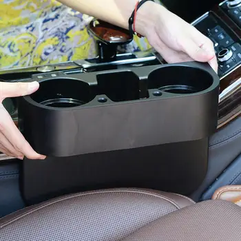 Seat Side Gap Filler For Cars Pocket Storage Organizer Plastic Multifunctional Cup Holder Beverage Bottle Bags Stowing 2022 New 1