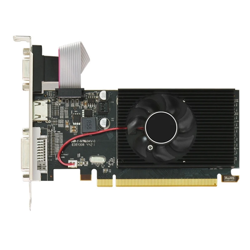 

R5 230 2G Discrete Graphics Computer Office Game Small Chassis VGA DVI-D Hdmicompatible Interface Graphics Card