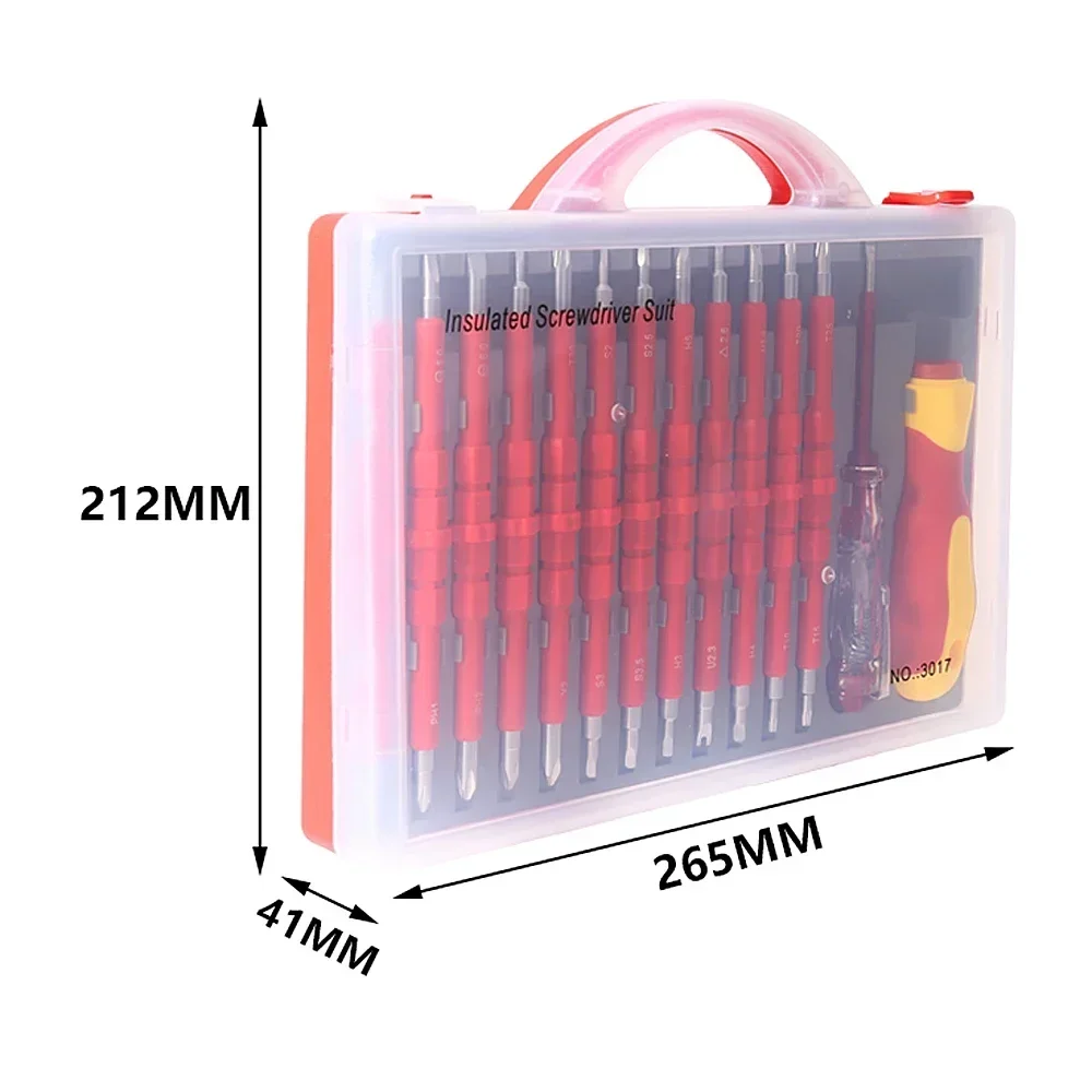 

Инструмент изоляция электронная шлицевая отвертка электрика 1 комплект в магнитном наборе инструмент Phillips 26 ручные отвертки для ремонта