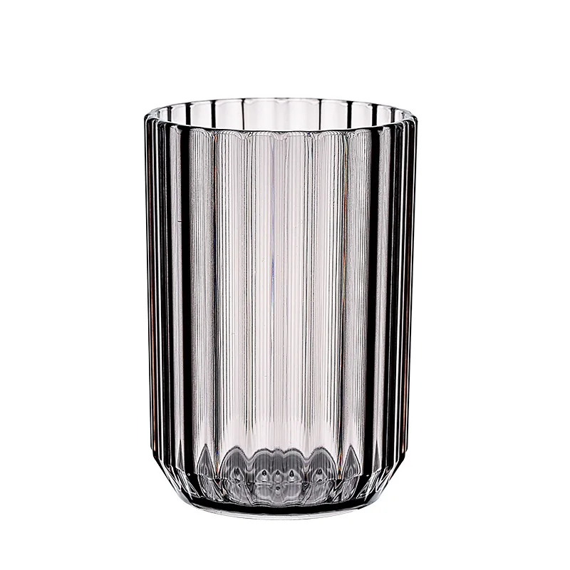 

Пластиковая чашка для зубной щетки коричневая/серая