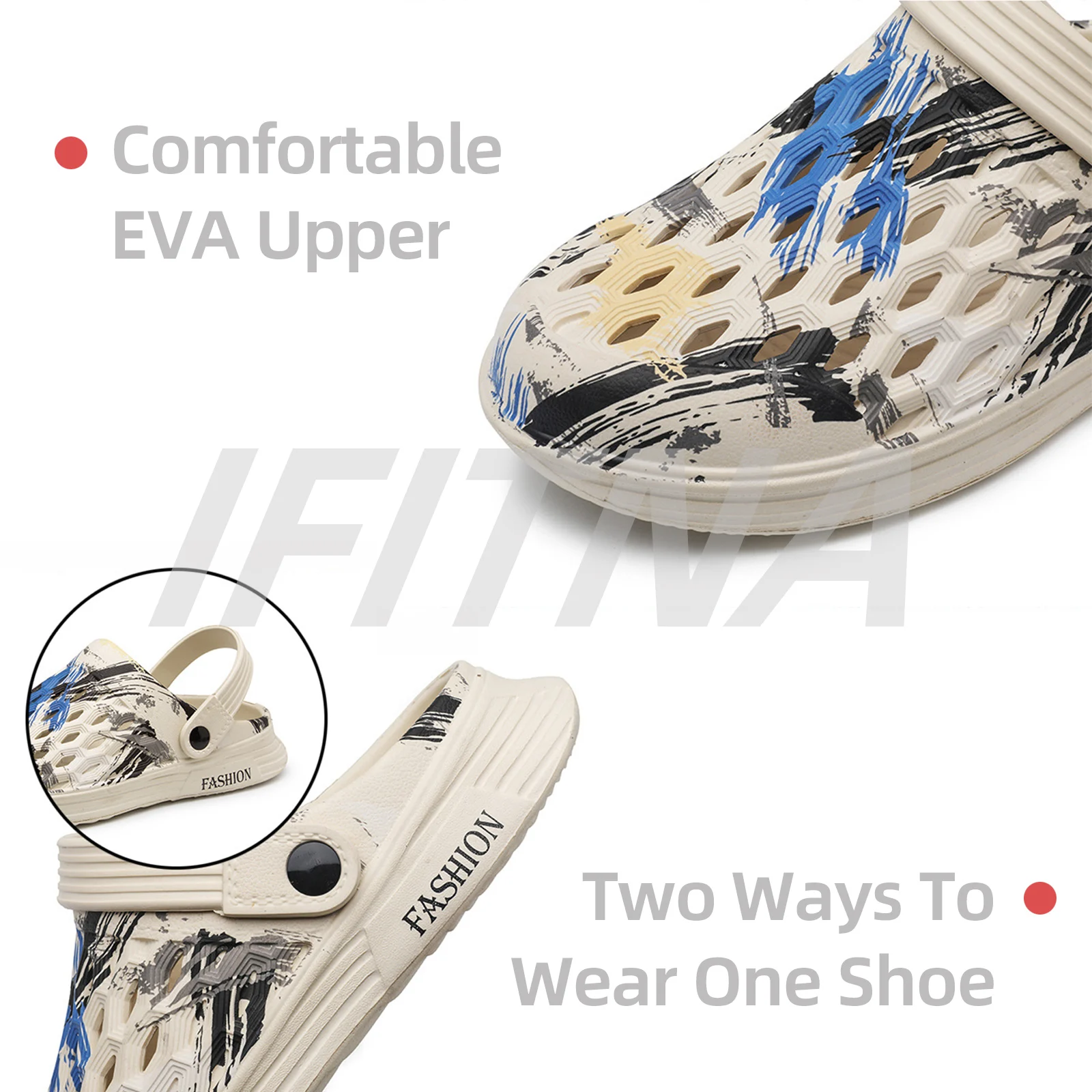 2022 Summer EVA Soft House Cloud Slides Sandals Beach Clog Shoes Lightweight Man Adult Indoor Sole Toe Wrap Home Slippers