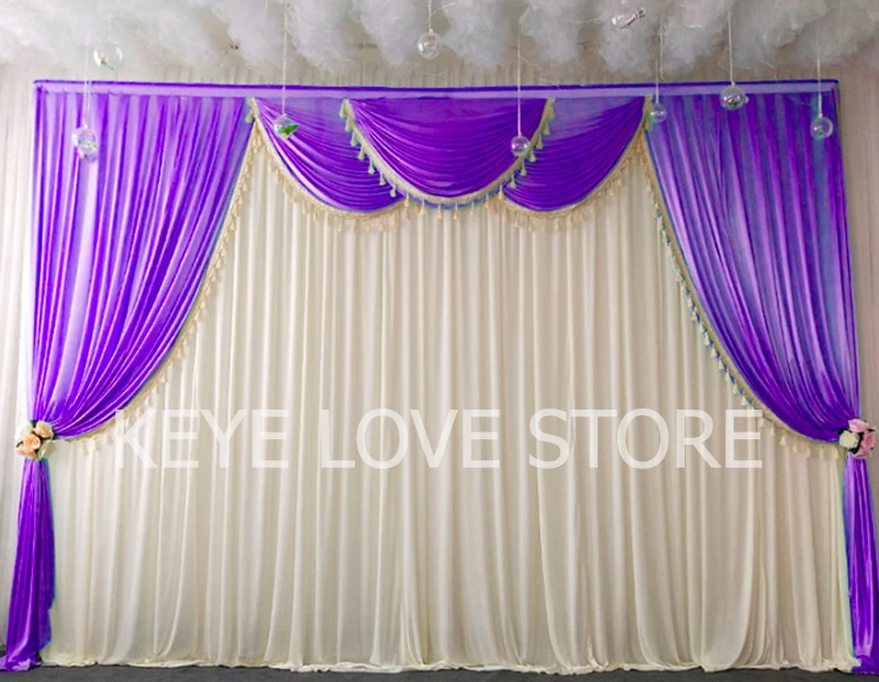 Индивидуальные свадебные реквизиты шторы элегантный свадебный фон занавески