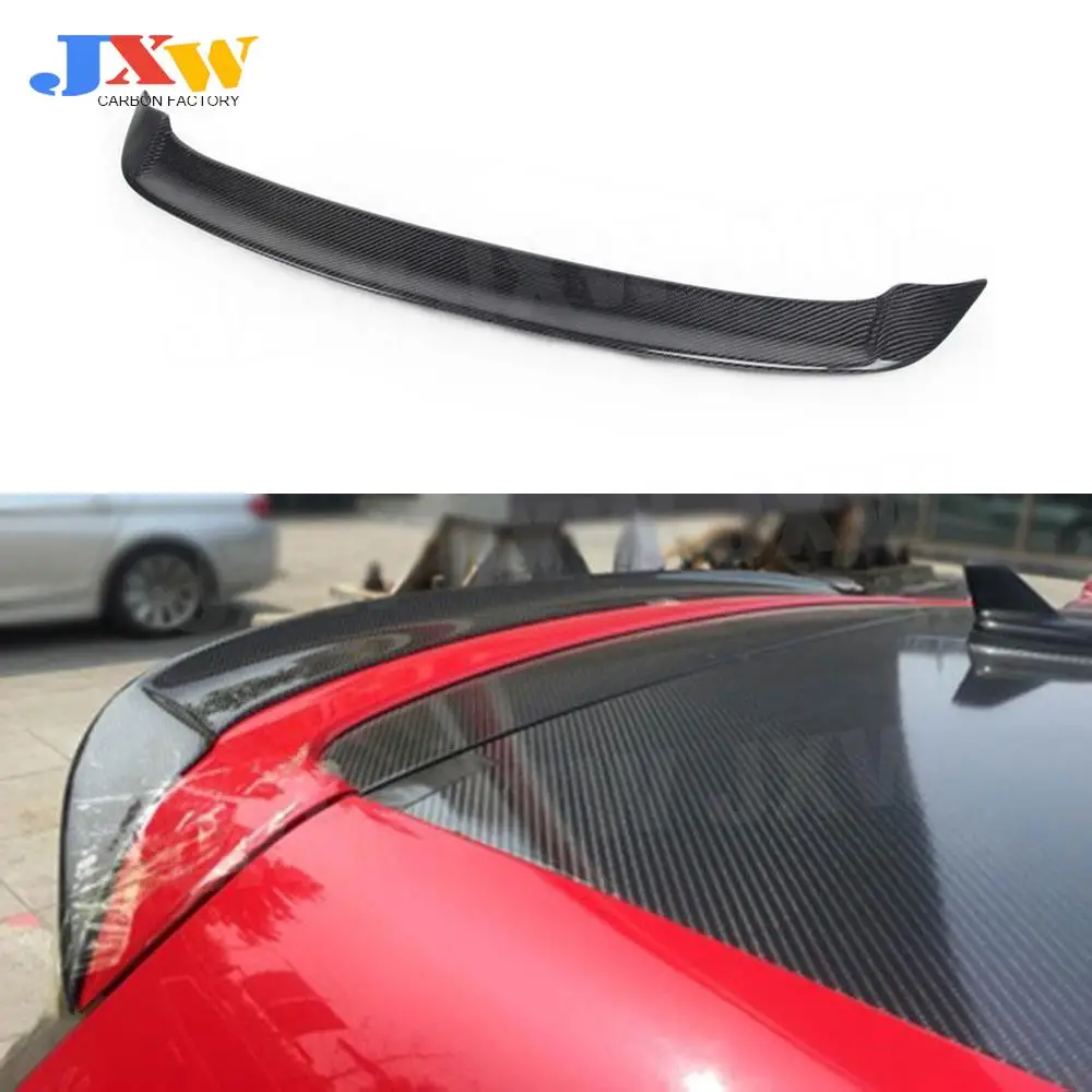 

R Style Carbon Fiber / FRP Unpainted Rear Roof Spoiler Wing Lip for Volkswagen VW Golf 6 MK6 VI GTI R20 2010 - 2013