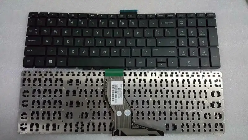 Для HP 250 G6 255 G6 15-BS 15T-BS 15-BW 15Z-BW 15-BP 15-CB 15-CK TPN-Q190 TPN-Q193 15-CC Клавиатура США черная без подсветки