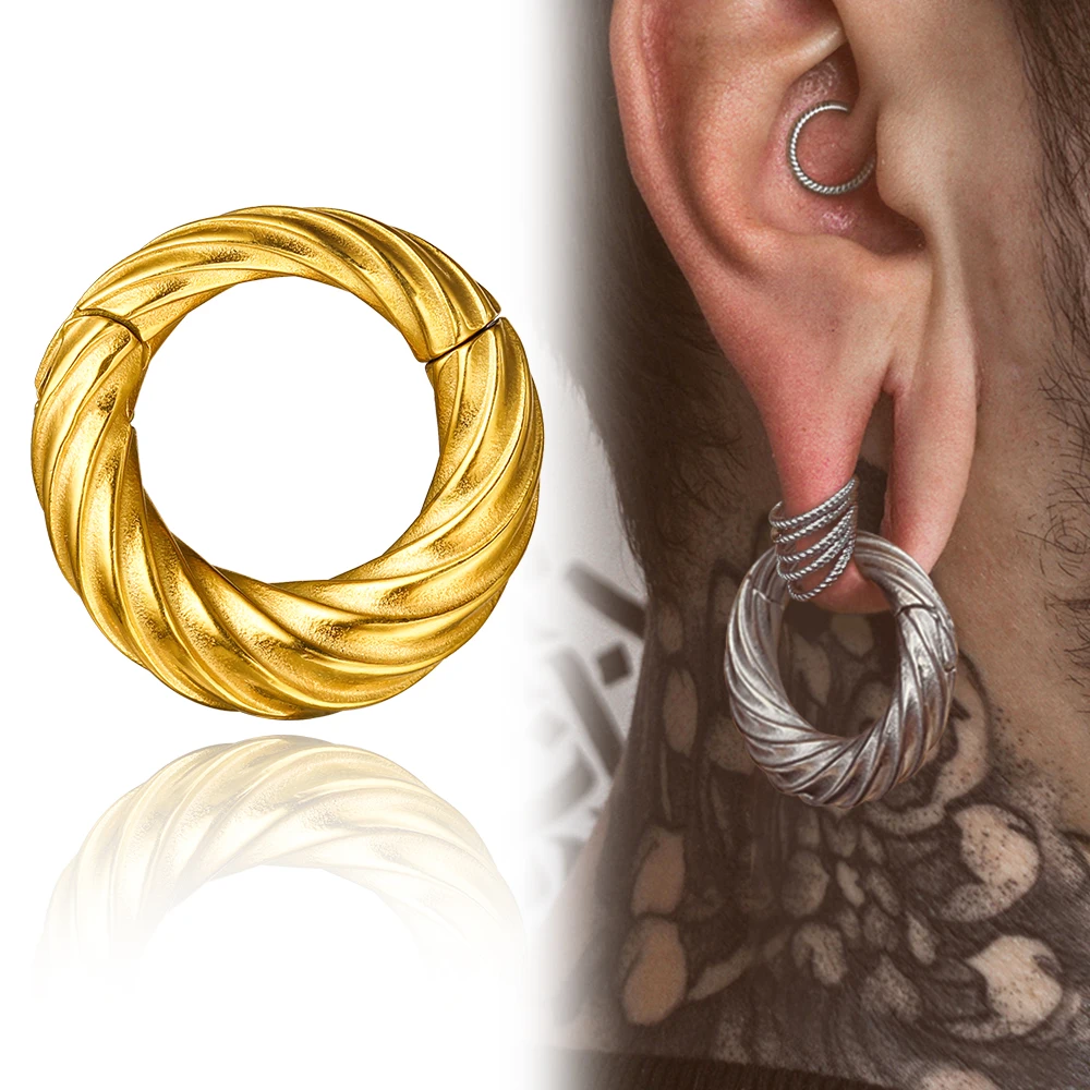 Женское кольцо для пирсинга из хирургической нержавеющей стали