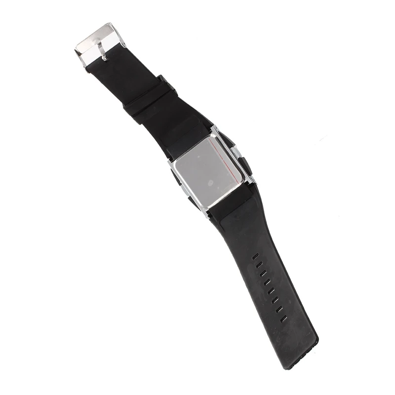 

2 Pcs Led Watch Women Digital Sport Strap Wristwatch For Ladies Dress Watches Clock - All Black & All White