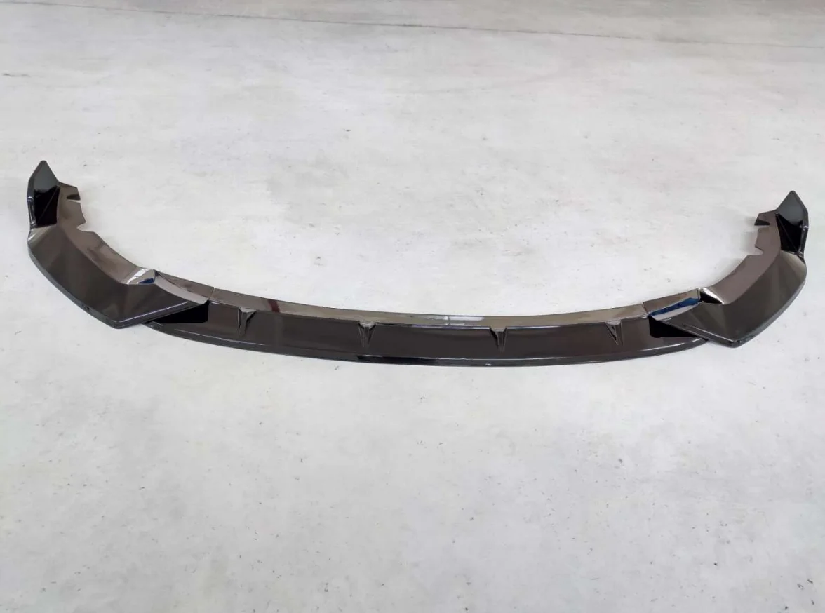 Спойлер для переднего бампера губа ДЛЯ BMW 1 серии F20 M Sport 2019 углеродное волокно