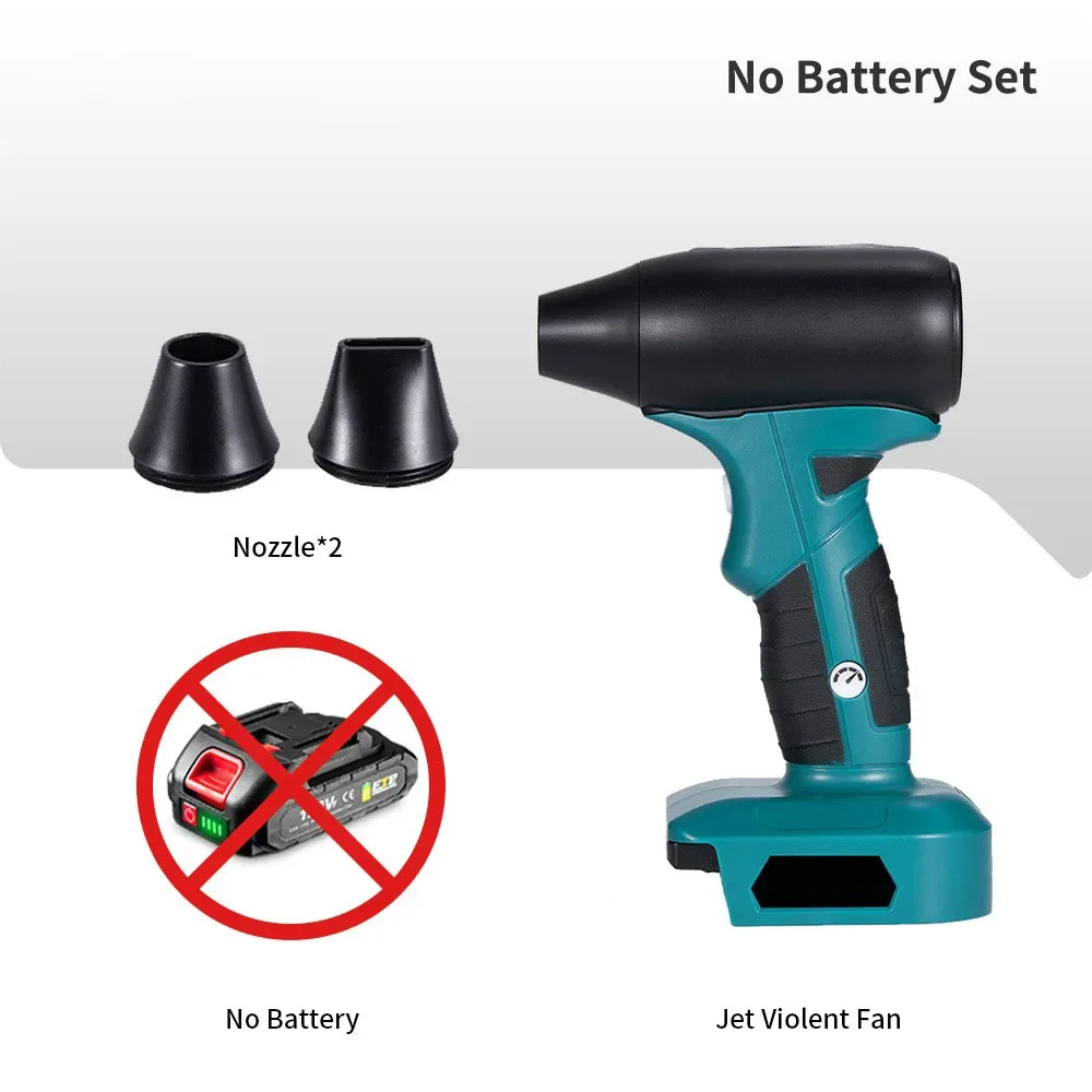 

Бесщеточный электрический турбовентилятор, струйный вентилятор, 4 передачи, жестокая автомобильная сушилка, ручной пылевой пневматический пистолет, выдув для батареи Makita 18 В