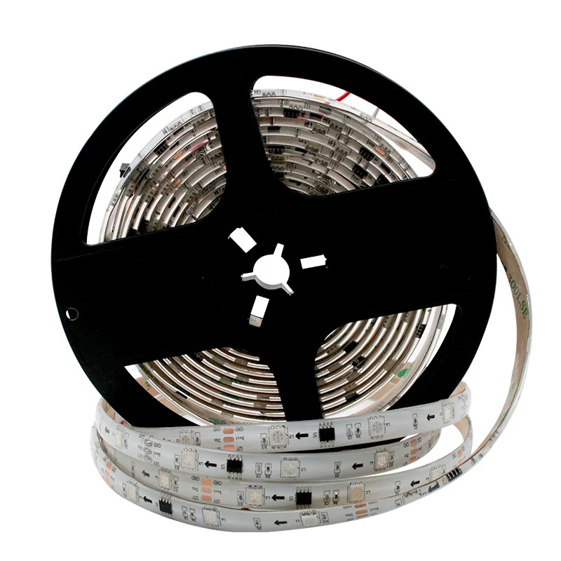 

5m Addressable WS2811 LED Strip Light DC 12V WS2811 IC Smart TV 5050 RGB pixels LED Lamp Tape 18/30/60 leds/m IP30/IP65/IP67