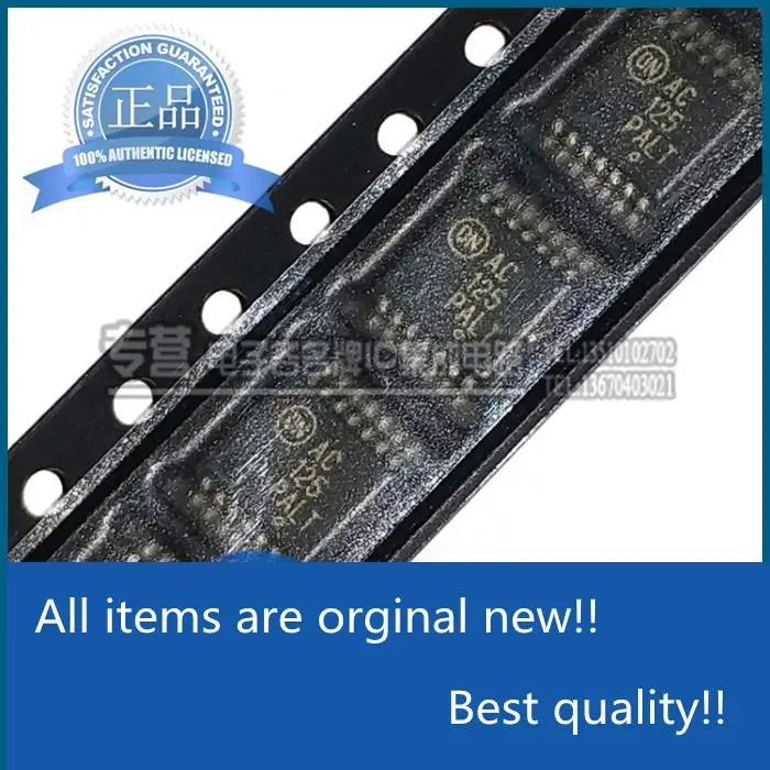 

10pcs 100% orginal new MC74AC125DTR2G Silkscreen AC125 SMD TSSOP-14