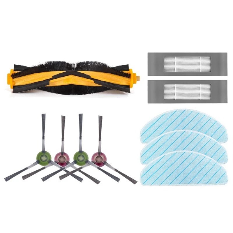 

10 шт., аксессуары для уборки Ecovacs Sweeper T9 T9max T9power T10