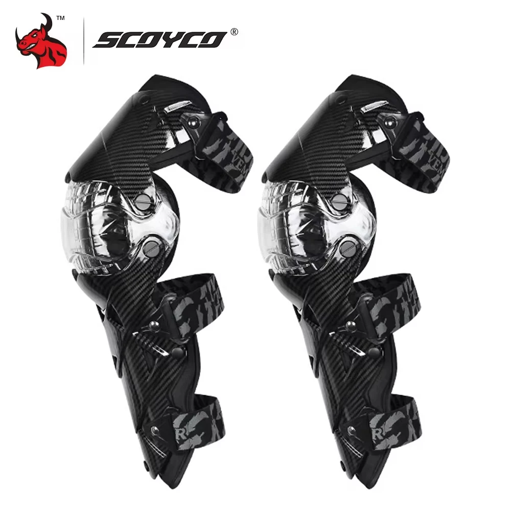 Наколенник Scoyco шарнирное Защитное снаряжение для езды на мотоцикле