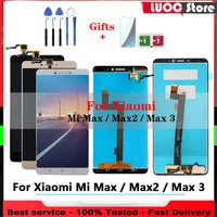 super original lcd display for xiaomi mi max 2 3 touch screen digiziter assembly parts lcd with frame for mi max 2 3 replacement