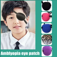 2 pcs child eye patch occlusion medical obscure astigmatism training eyeshade amblyopia eye patches cosplay pirate multiple use