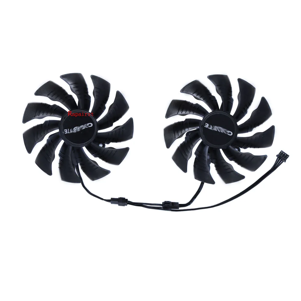 2Pcs/Set PLD10015B12H T129215BU DIY GPU Cooler Fan For GIGABYTE RX VEGA 64/56 GAMING OC 8G Video Cards,Can Replace PLD10015S12H