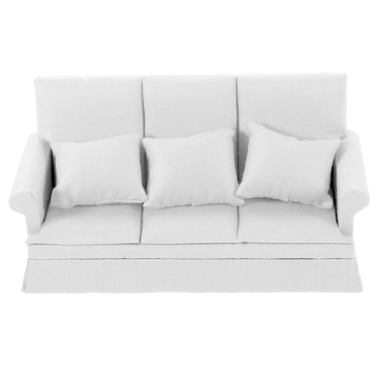 

Mini Sofa Birthday Decoration Girl House Supplies Miniature Prop Tiny Furniture