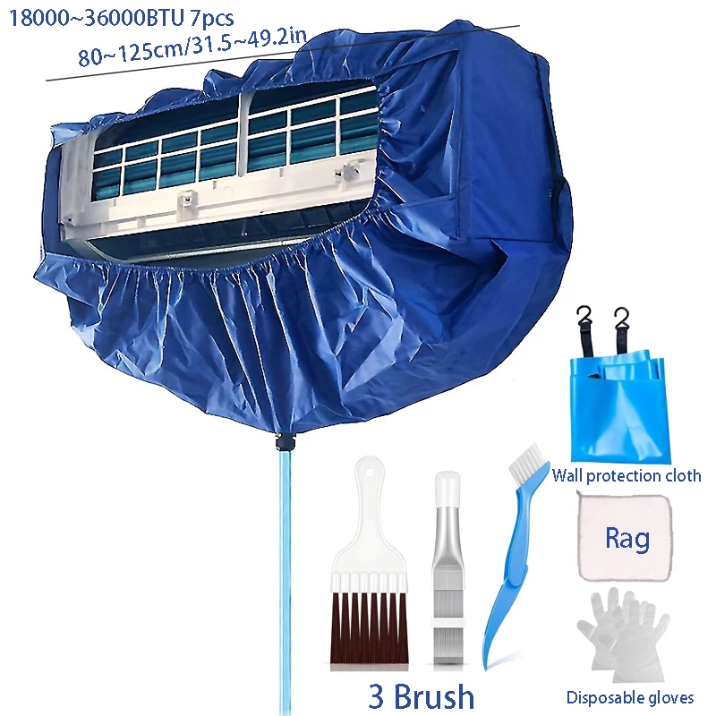 

Комплект чехлов для чистки кондиционера 36000BTU