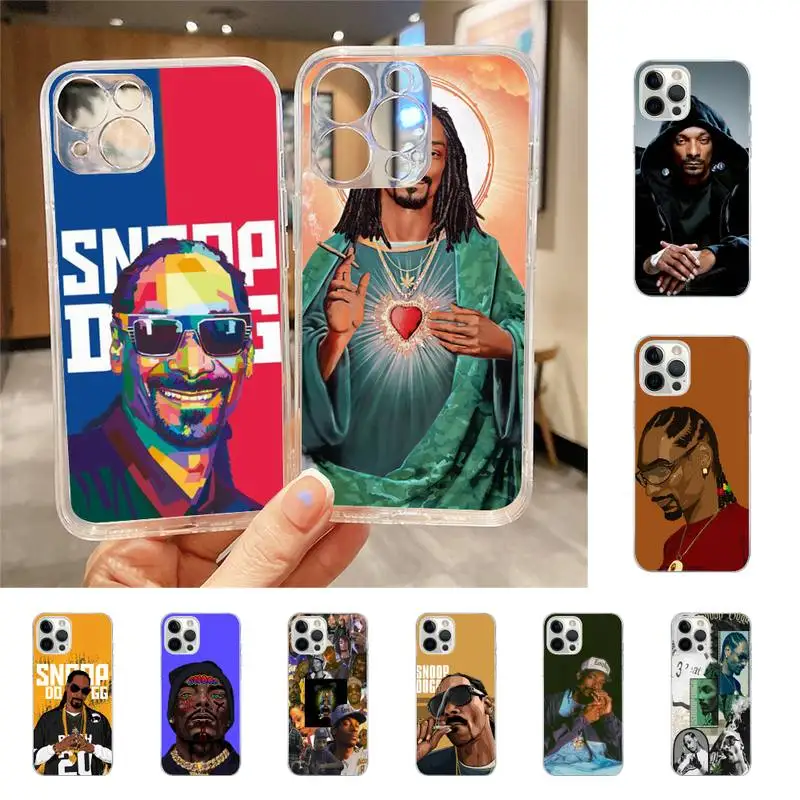 

Snoop Dogg Rapper Phone Case For Iphone 7 8 Plus X Xr Xs 11 12 13 Se2020 Mini Mobile Iphones 14 Pro Max Case