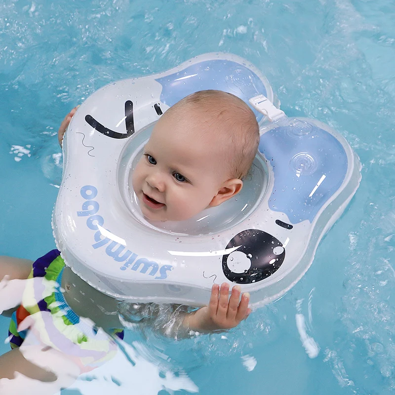 

Inflatable Circle Swimming Neck Ring Baby Bath Tube Ring Safety Swim Neck Float Bathing Toys Infant Buoyance Pool Accessories