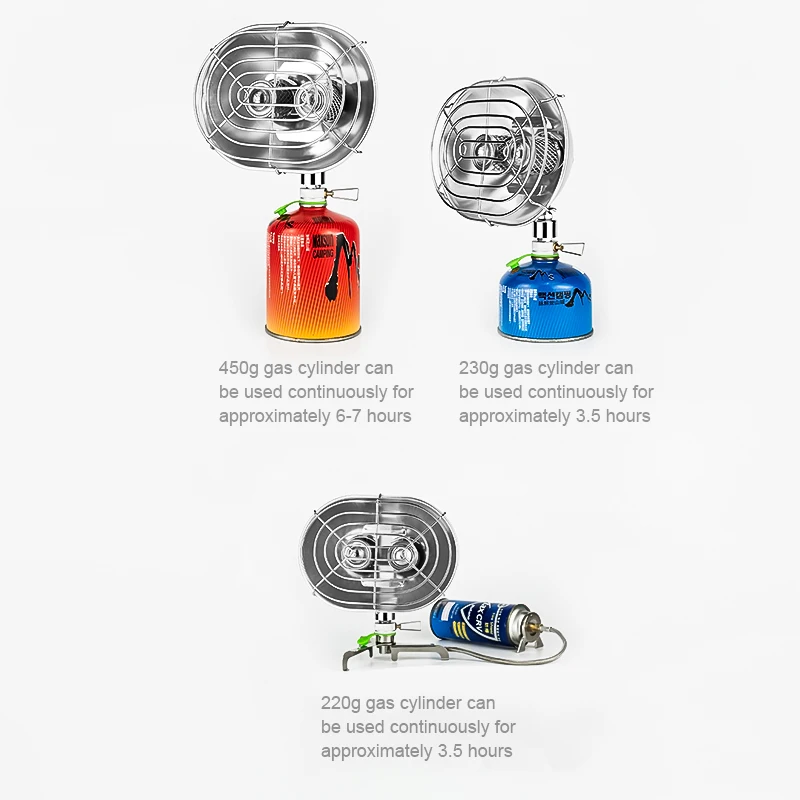 BRS-H22 Портативный Двойной Инфракрасный Уличный Обогреватель 1050 Вт Дизайн