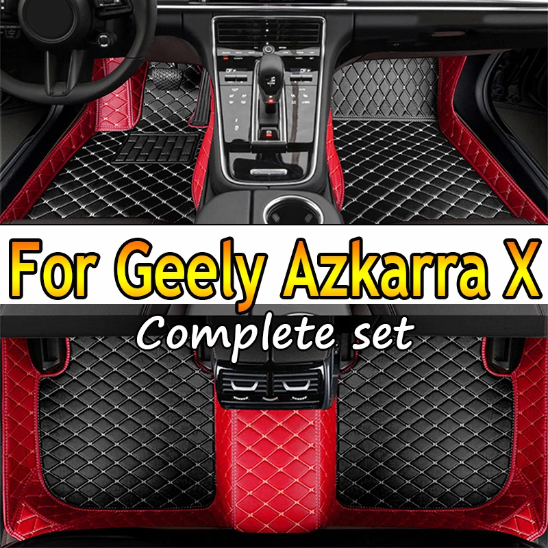 

Автомобильные напольные коврики для Geely Azkarra X 2022, индивидуальные автомобильные накладки для ног, аксессуары для интерьера