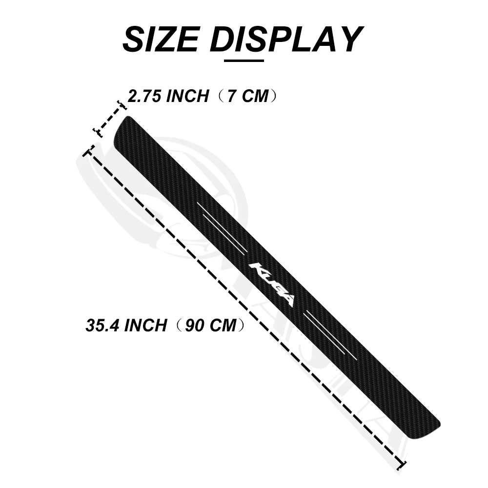 Автомобильный багажник декор для сапог задний бампер из углеродного волокна