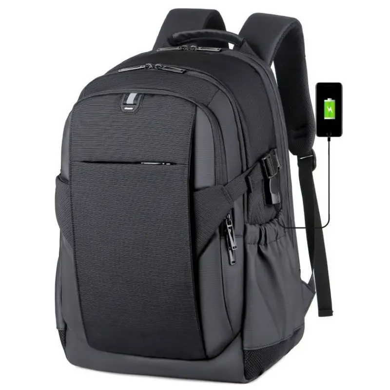 

Crossten 15" Laptop Backpack Large capacity Student's Multifunctional USB Charging Rucksack Schoolbag Waterproof Travel bag