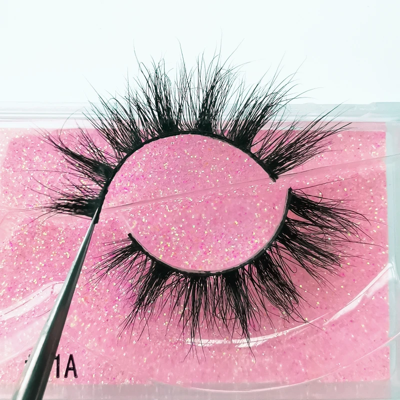 

SHIDISHANGPIN 1Box Mink False Eyelashes Natural Long 3D Mink Lashes Hand Made 3D False Eyelashes Volume makeup full strip lashes