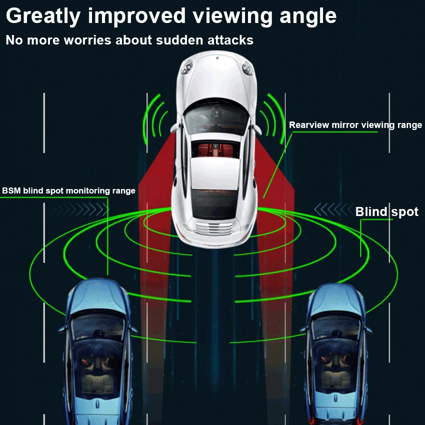 Автомобильная система обнаружения слепых зон автомобильные датчики BSD BSA BSM