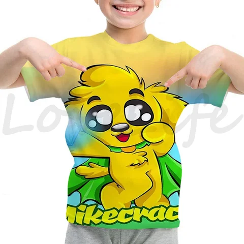 Детские футболки Mikecrack хлопковые
